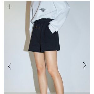 Miss Sixty Black Sweat Shorts New